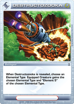 Chaotic CCG | Destructozooka  (Foil) - Beyond the Doors (#135) | The Nerd Merchant