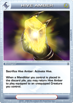 Chaotic CCG | Hive Amber  (Foil) - Beyond the Doors (#136) | The Nerd Merchant