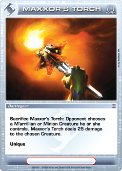 Chaotic CCG | Maxxor's Torch  (Foil) - Beyond the Doors (#139) | The Nerd Merchant