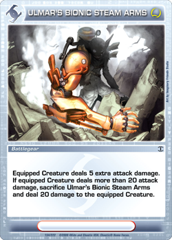 Chaotic CCG | Ulmar's Bionic Steam Arms  (Foil) - Beyond the Doors (#154) | The Nerd Merchant