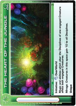 Chaotic CCG | The Heart of the Jungle  (Foil) - Beyond the Doors (#203) | The Nerd Merchant