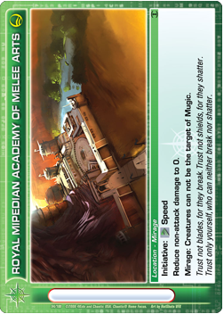 Chaotic CCG | Royal Mipedian Academy of Melee Arts  (Foil) - Rise of the Oligarch (#94) | The Nerd Merchant