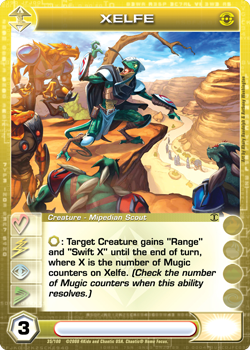 Chaotic CCG | Xelfe  (Foil) - Silent Sands (#35) | The Nerd Merchant