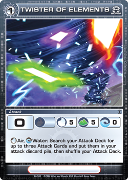 Chaotic CCG | Twister of Elements  (Foil) - Silent Sands (#64) | The Nerd Merchant
