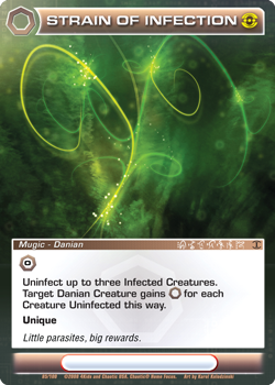 Chaotic CCG | Strain of Infection  (Foil) - Silent Sands (#85) | The Nerd Merchant