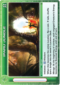 Chaotic CCG | Iparu Jungle  (Foil) - Silent Sands (#95) | The Nerd Merchant