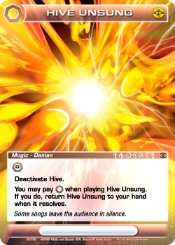 Chaotic CCG | Hive Unsung  (Foil) - Zenith of the Hive (#82) | The Nerd Merchant