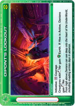 Chaotic CCG | Oipont's Lookout  (Foil) - Zenith of the Hive (#96) | The Nerd Merchant