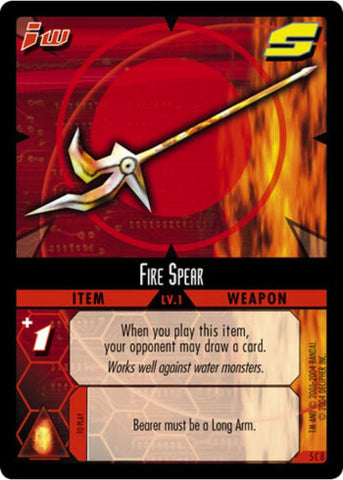 .Hack//Enemy TCG | Fire Spear - 5C8 | The Nerd Merchant