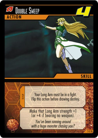 .Hack//Enemy TCG | Double Sweep - 5U36 | The Nerd Merchant