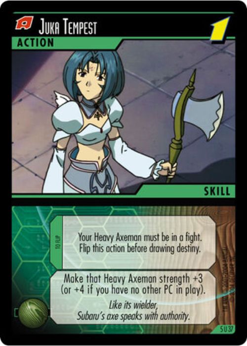 .Hack//Enemy TCG | Juka Tempest - 5U37 | The Nerd Merchant