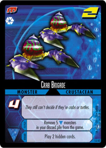 .Hack//Enemy TCG | Crab Brigade - 5U43 | The Nerd Merchant