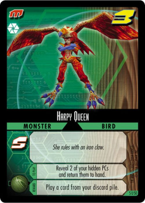 .Hack//Enemy TCG | Harpy Queen - 5U50 | The Nerd Merchant
