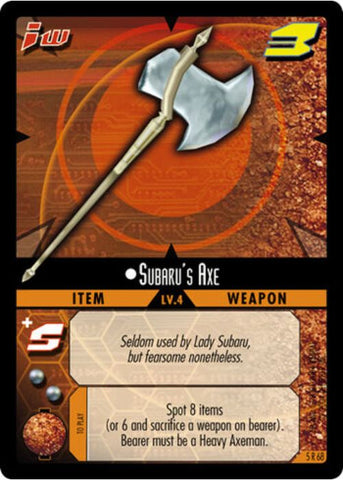 .Hack//Enemy TCG | Subaru's Axe - 5R68 | The Nerd Merchant