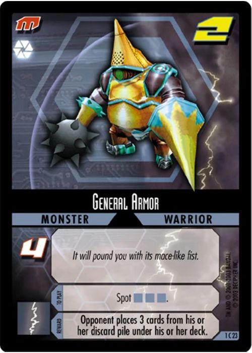 .Hack//Enemy TCG | General Armor - 1C23 | The Nerd Merchant