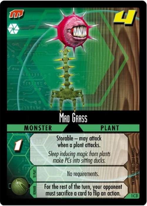 .Hack//Enemy TCG | Mad Grass - 1C31 | The Nerd Merchant