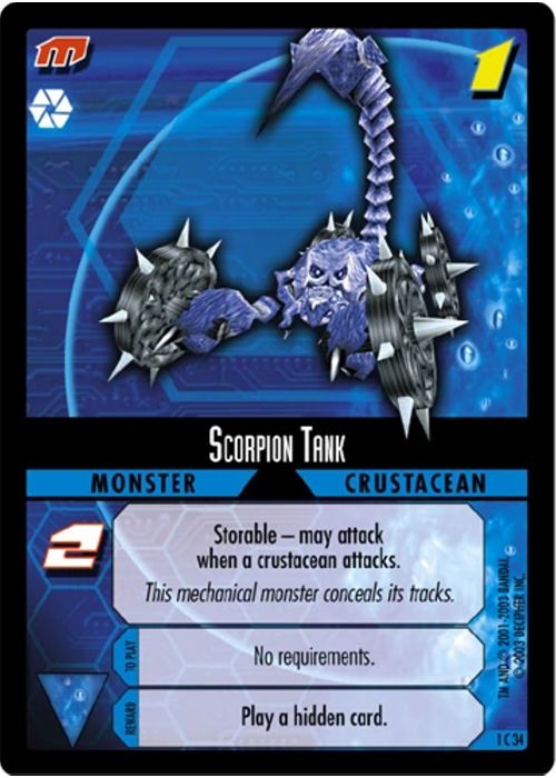 .Hack//Enemy TCG | Scorpion Tank - 1C34 | The Nerd Merchant