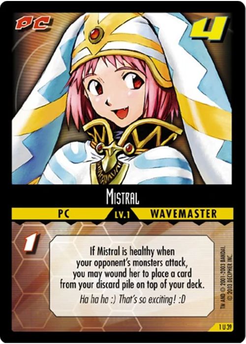 .Hack//Enemy TCG | Mistral - 1U39 | The Nerd Merchant