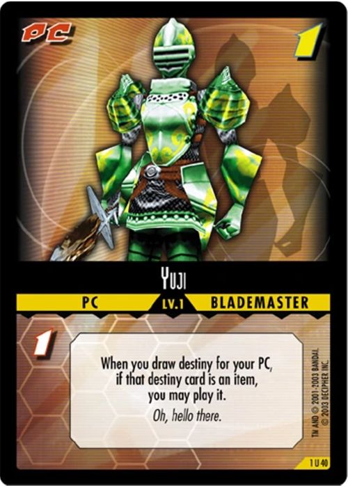 .Hack//Enemy TCG | Yuji - 1U40 | The Nerd Merchant