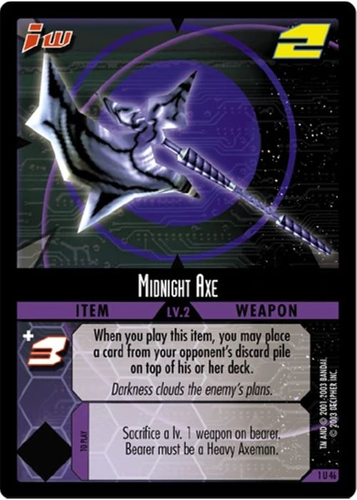 .Hack//Enemy TCG | Midnight Axe - 1U46 | The Nerd Merchant