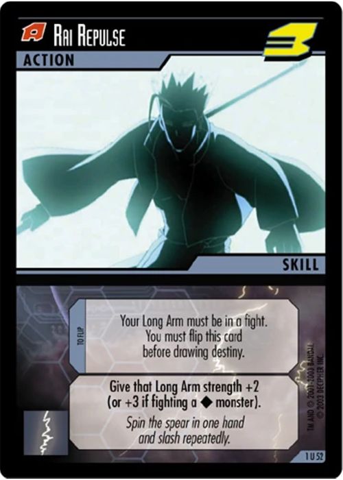 .Hack//Enemy TCG | Rai Repulse - 1U52 | The Nerd Merchant