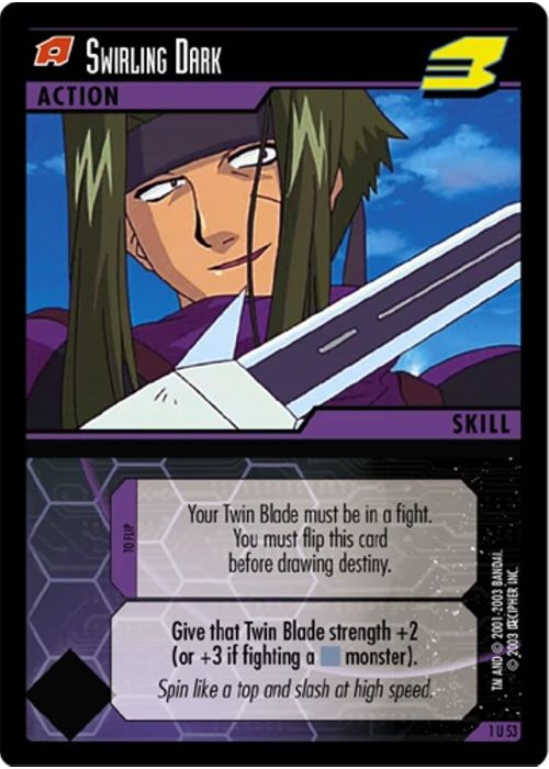 .Hack//Enemy TCG | Swirling Dark - 1U53 | The Nerd Merchant
