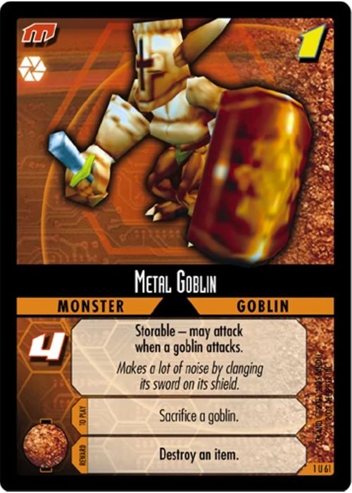 .Hack//Enemy TCG | Metal Goblin - 1U61 | The Nerd Merchant