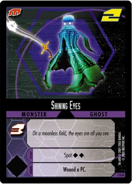 .Hack//Enemy TCG | Shining Eyes - 1U64 | The Nerd Merchant