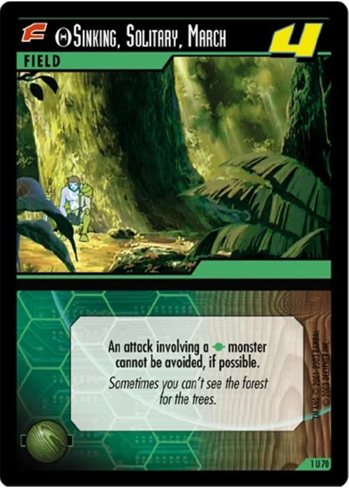 .Hack//Enemy TCG | Sinking, Solitary, March - 1U70 | The Nerd Merchant