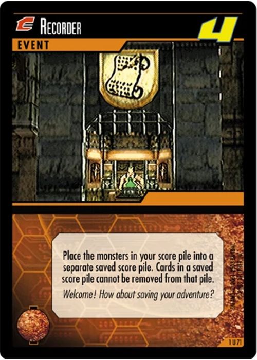 .Hack//Enemy TCG | Recorder - 1U71 | The Nerd Merchant