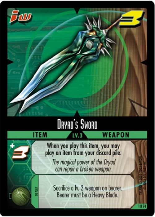 .Hack//Enemy TCG | Dryad's Sword - 1R74 | The Nerd Merchant