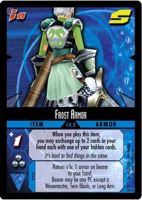 .Hack//Enemy TCG | Frost Armor - 1R76 | The Nerd Merchant