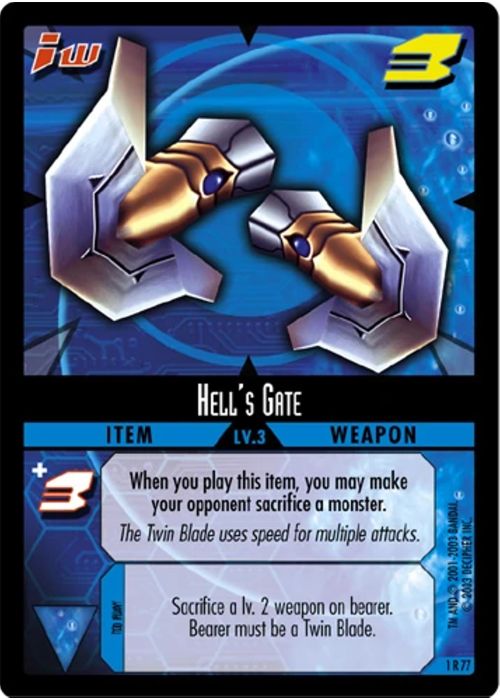.Hack//Enemy TCG | Hell's Gate - 1R77 | The Nerd Merchant