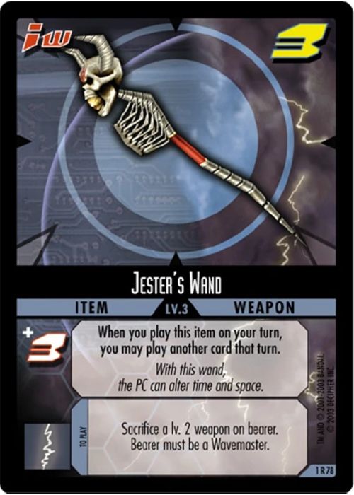 .Hack//Enemy TCG | Jester's Wand - 1R78 | The Nerd Merchant