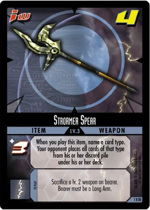.Hack//Enemy TCG | Strormer Spear - 1R80 | The Nerd Merchant