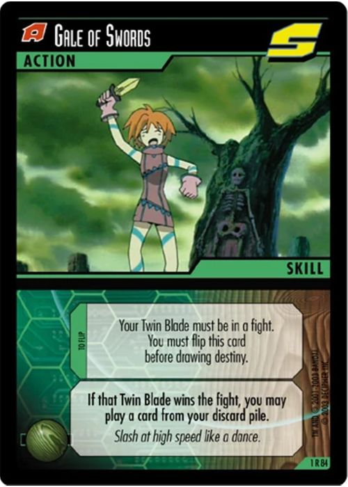 .Hack//Enemy TCG | Gale of Swords - 1R84 | The Nerd Merchant