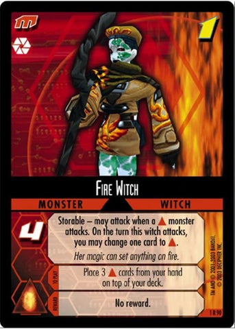 .Hack//Enemy TCG | Fire Witch - 1R90 | The Nerd Merchant