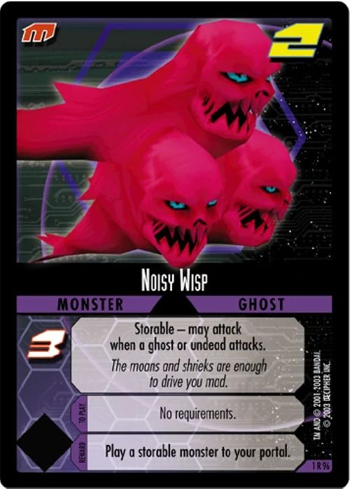 .Hack//Enemy TCG | Noisy Wisp - 1R96 | The Nerd Merchant