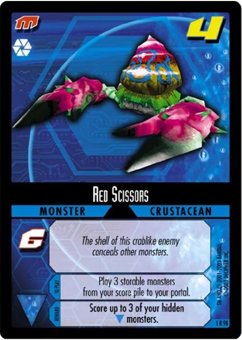 .Hack//Enemy TCG | Red Scissors - 1R98 | The Nerd Merchant