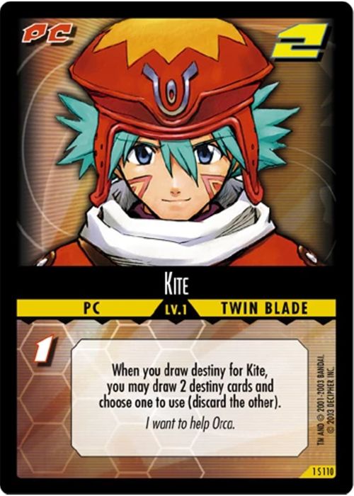 .Hack//Enemy TCG | Kite (Foil) - 1S110 | The Nerd Merchant