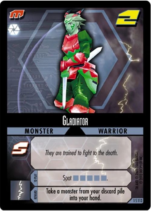 .Hack//Enemy TCG | Gladiator (Foil) - 1S113 | The Nerd Merchant