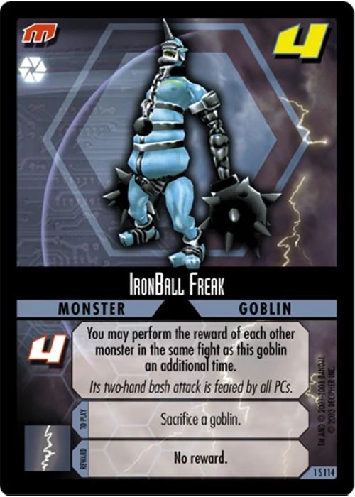 .Hack//Enemy TCG | IronBall Freak (Foil) - 1S114 | The Nerd Merchant