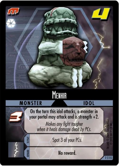 .Hack//Enemy TCG | Menhir (Foil) - 1S115 | The Nerd Merchant