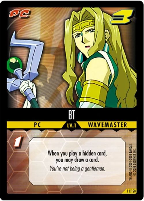 .Hack//Enemy TCG | BT (Foil) - 1X120 | The Nerd Merchant