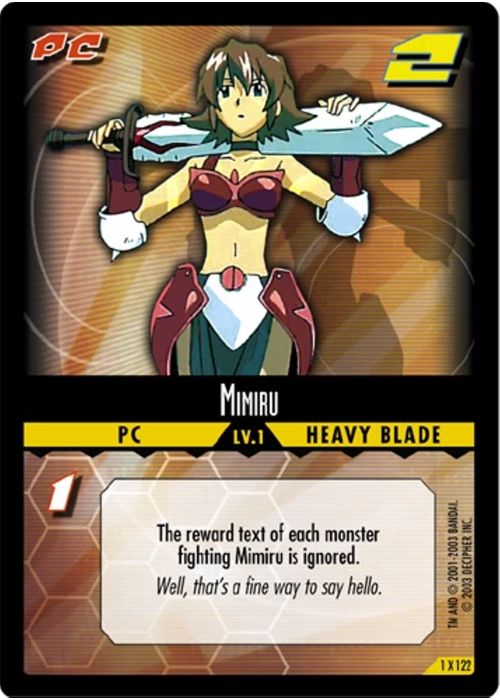 .Hack//Enemy TCG | Mimiru (Foil) - 1X122 | The Nerd Merchant