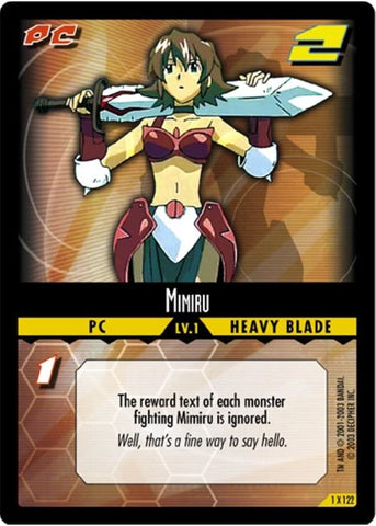 .Hack//Enemy TCG | Mimiru (Foil) - 1X122 | The Nerd Merchant