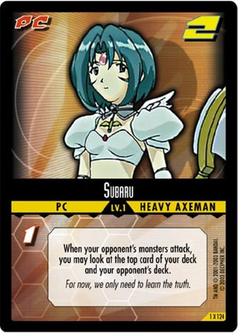 .Hack//Enemy TCG | Subaru (Foil) - 1X124 | The Nerd Merchant