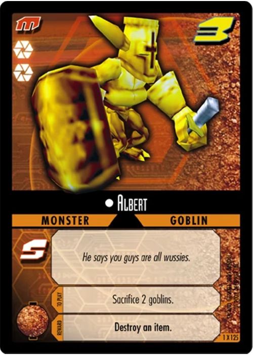 .Hack//Enemy TCG | Albert (Foil) - 1X125 | The Nerd Merchant
