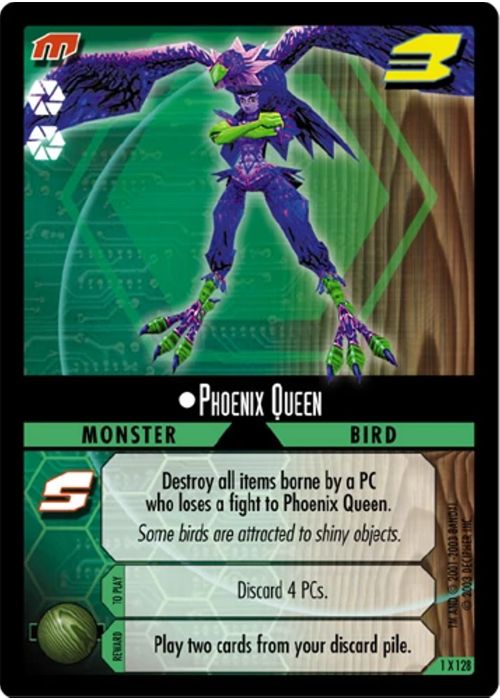 .Hack//Enemy TCG | Phoenix Queen (Foil) - 1X128 | The Nerd Merchant