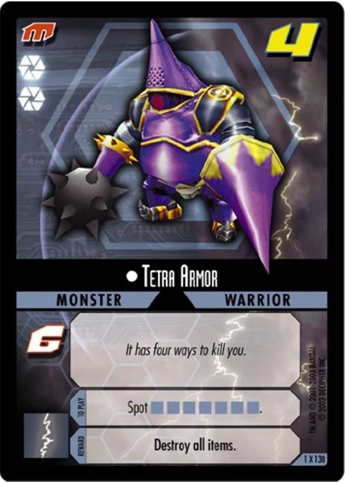 .Hack//Enemy TCG | Tetra Armor (Foil) - 1X130 | The Nerd Merchant